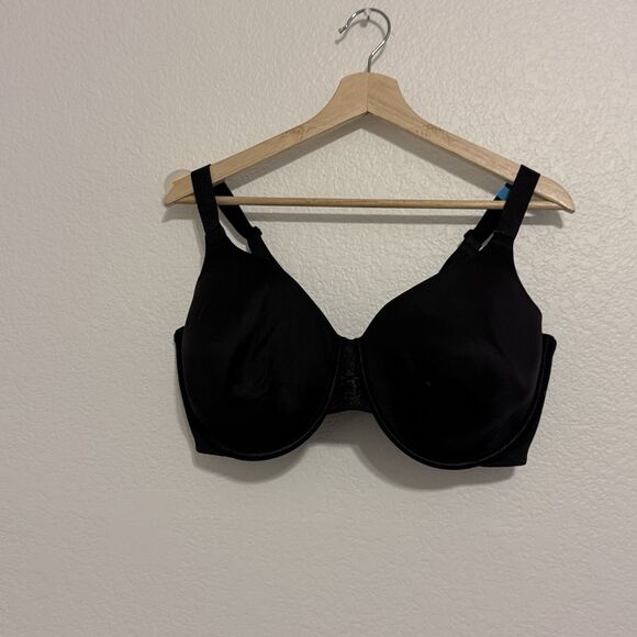 Vanity Fair Women's Beauty Back Smoothing Minimizer Bra 40DDD BLACK - Picture 2 of 4